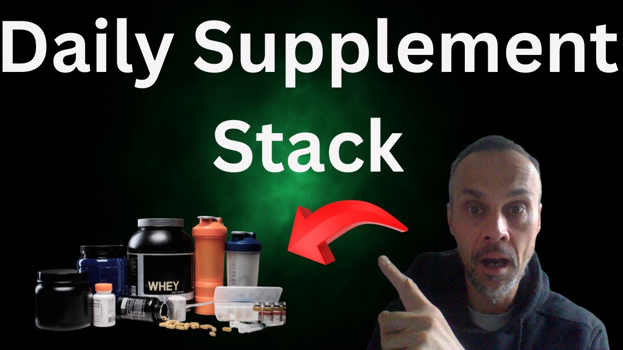 My Daily Supplement Stack To Maintain Optimal Health At 49.