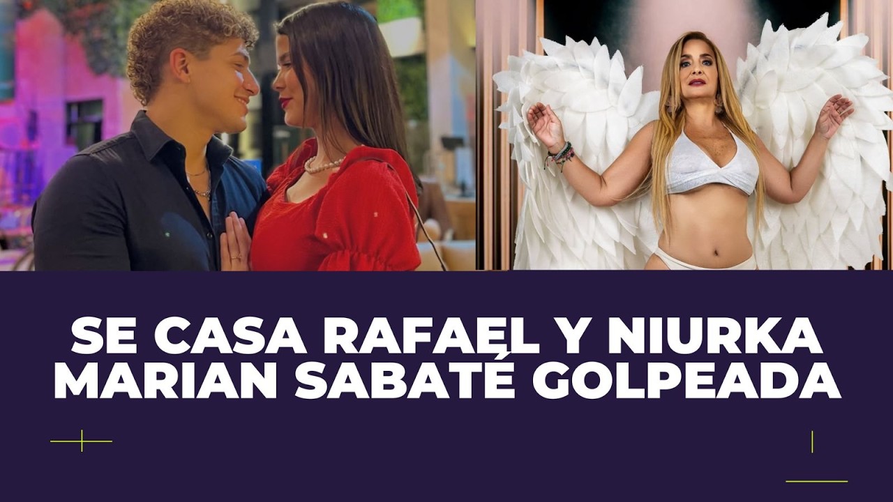 RUMBO AL ALTAR| Niurka y Rafael se casan| MARIAN SABATÉ Golp4ada|🧐 #farandula