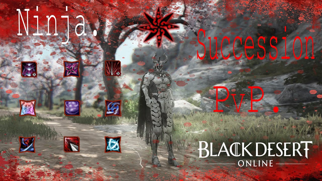 BDO Ninja succession PVP Nevercoy EP6  4K (Rework)
