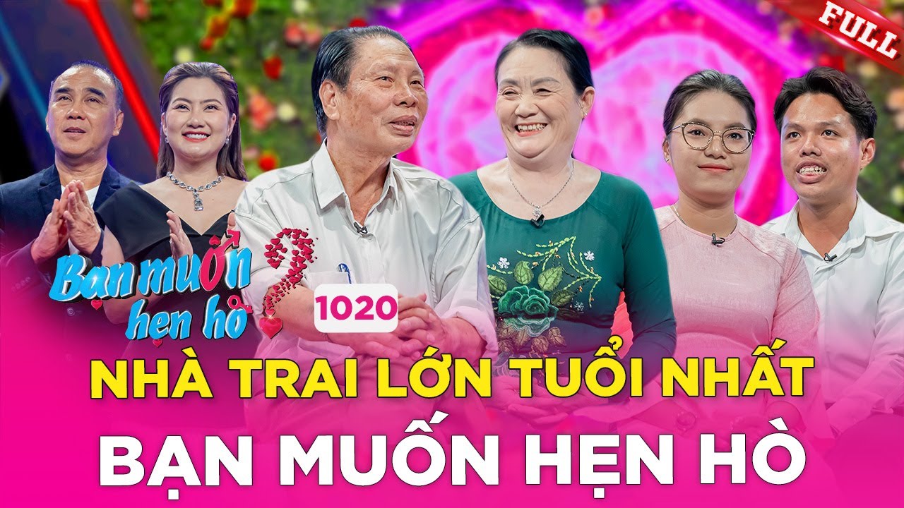 Bạn Muốn Hẹn Hò #1020 | Chú U80 tự chạy xe máy từ BÌNH DƯƠNG đến SÀI GÒN để TÌM VỢ