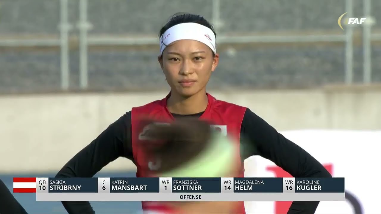 플래그풋볼 일본 vs 오스트리아  2024 IFAF Flag Football World Championships 여자 동메달 결정전