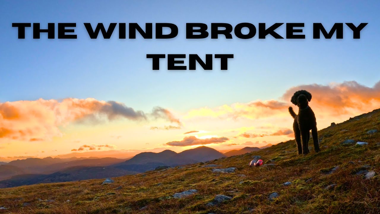 Camping FAIL on Ben Challuim — But Still Made the Summit!