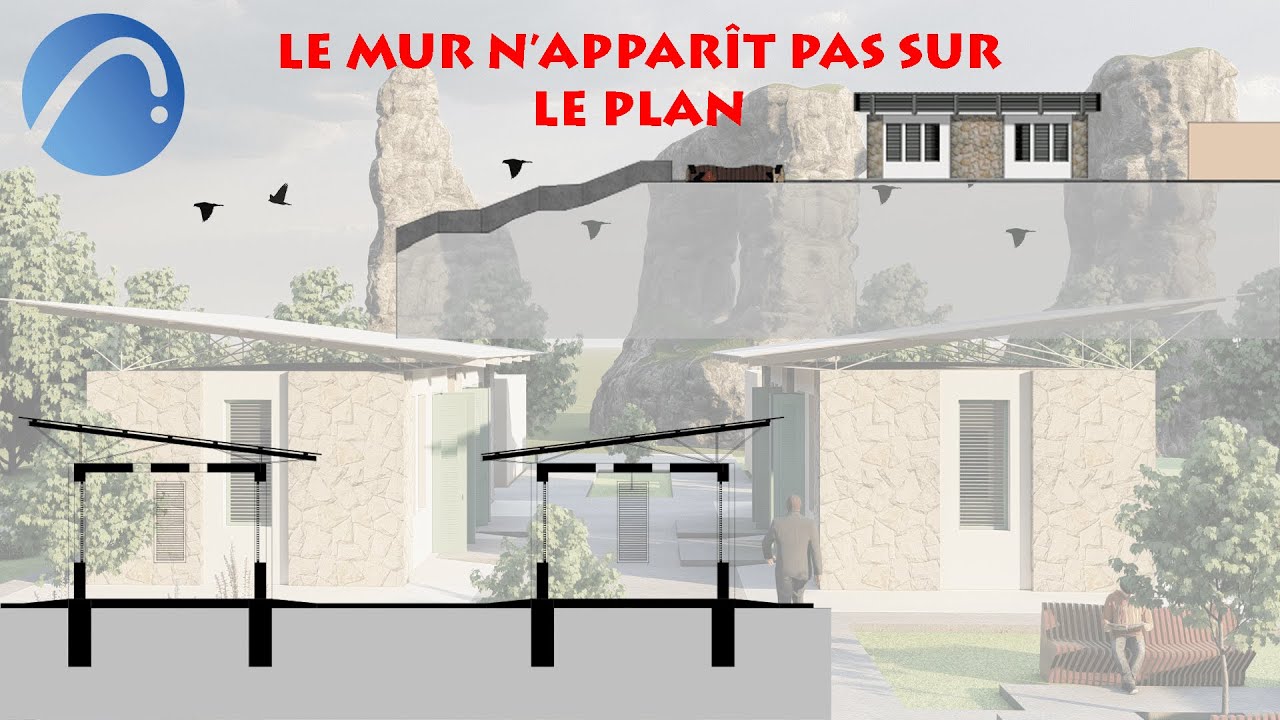 Comment Résoudre Le Problème des Murs En Vue dans ARCHICAD? Calques, Vues, Combinaison des Calques