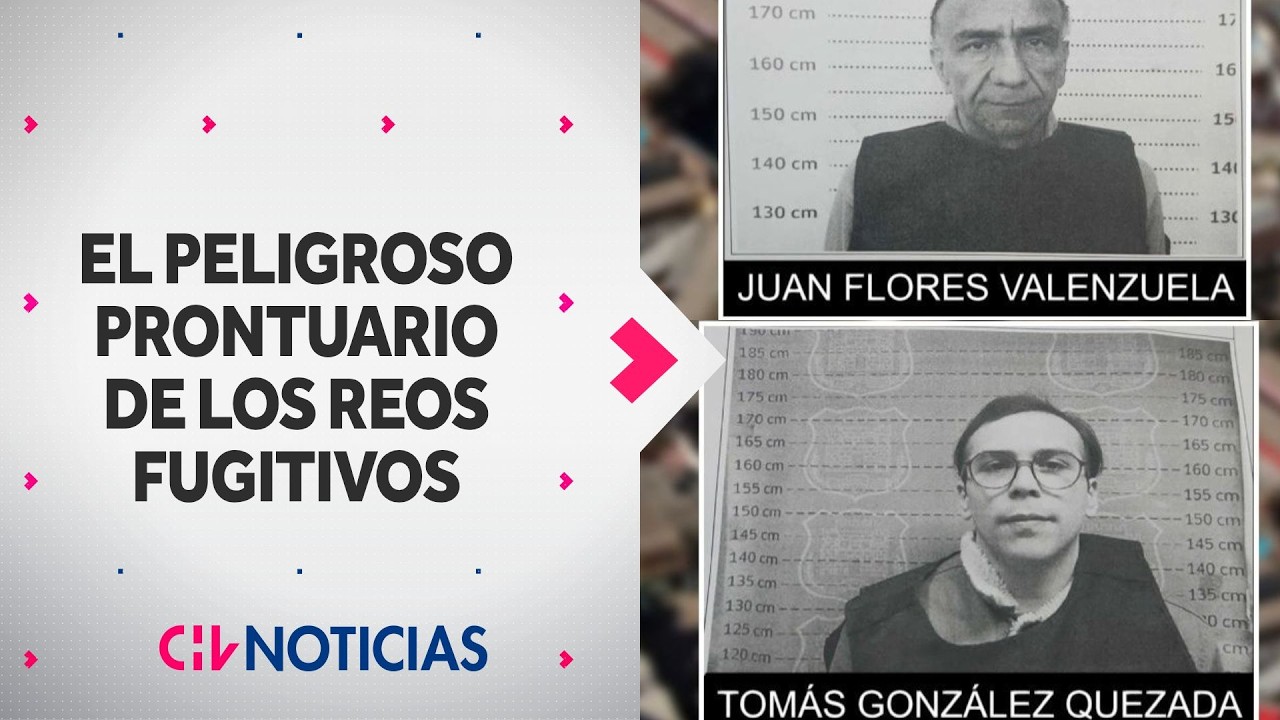 El peligroso prontuario de los dos reos que se fugaron de la exPenitenciaría - CHV Noticias