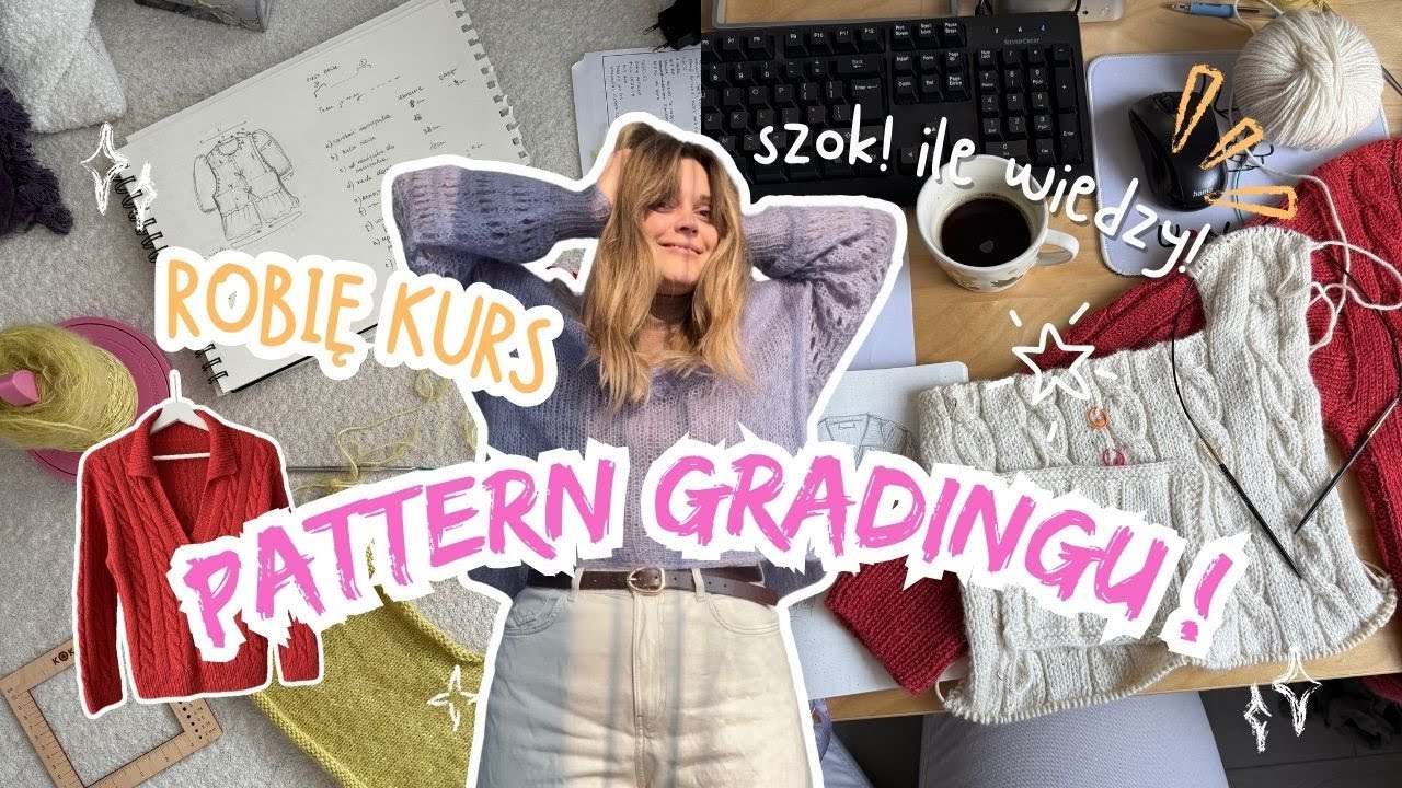 ROBIĘ KURS PATTERN GRADINGU!💥Ogrom wiedzy, nowy projekt i totalnie nieplanowane zakupy w IKEA! 🛍️