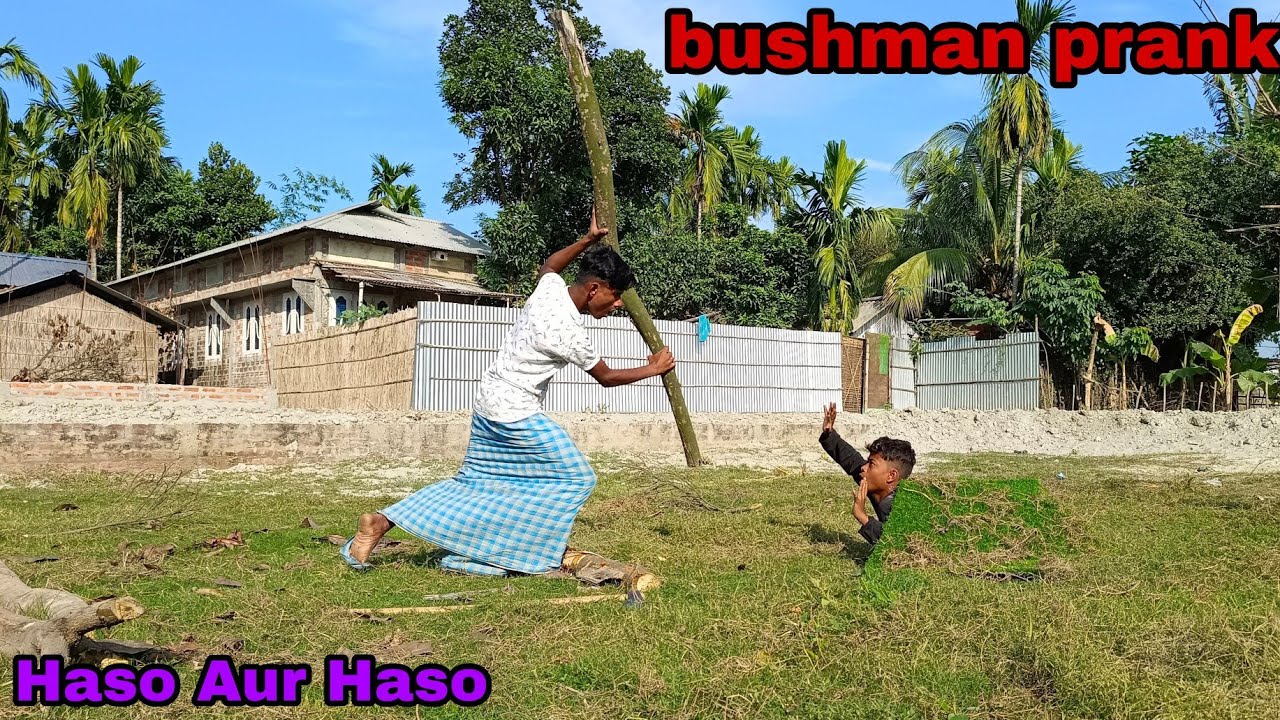 STATUE PRANK |NEW BUSHMAN PRANK |PART 20