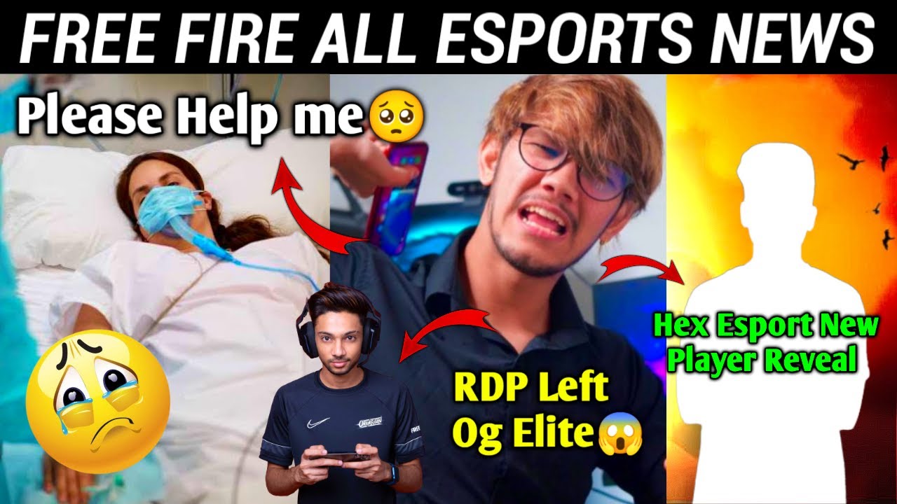 Please Help me🥺 | Rdp Left Og Elite😱 | Hex Esport New Player Reveal