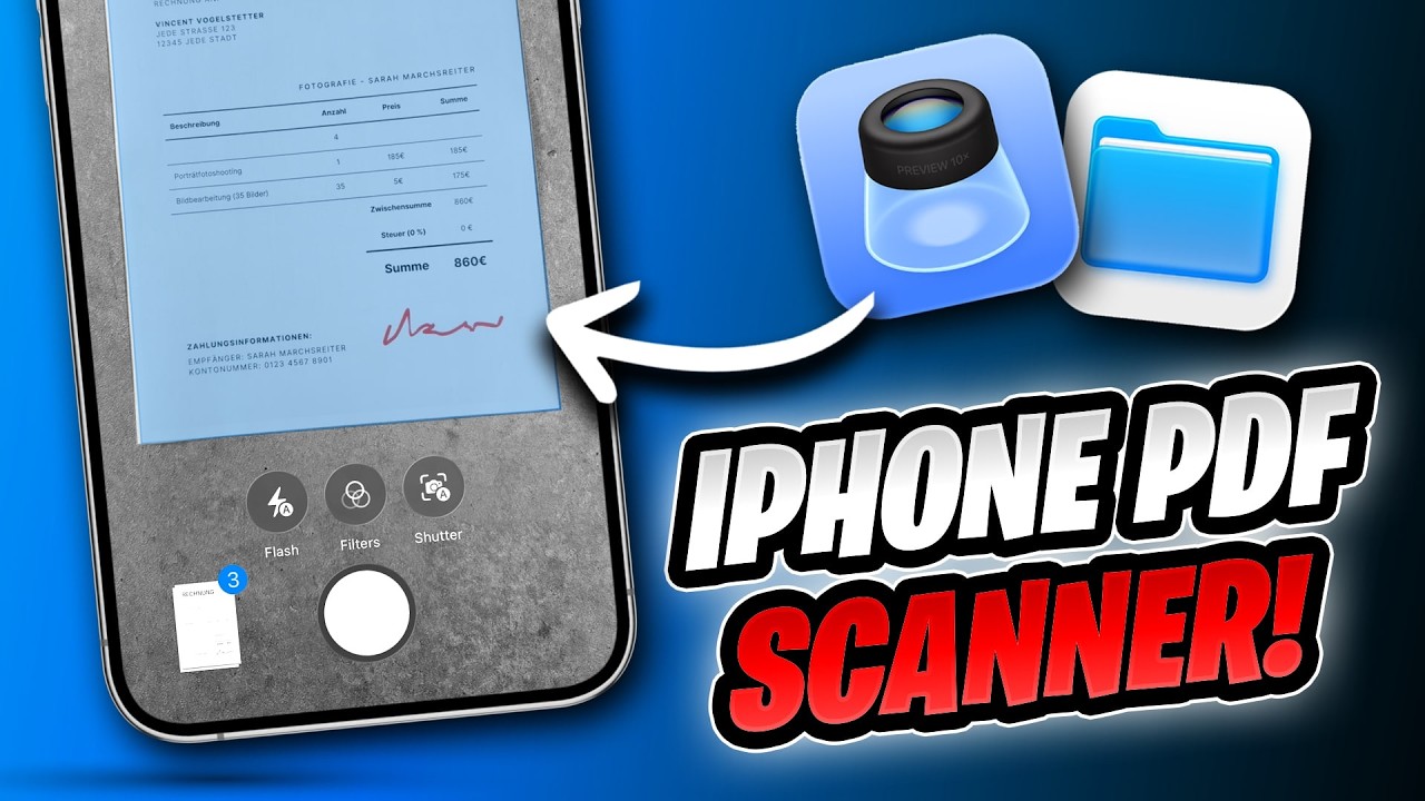 iPhone Dokumente scannen – so EINFACH mit iOS 26! 📲