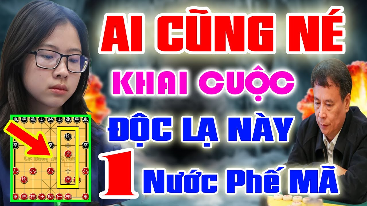 🔴 CỜ TƯỚNG | AI CŨNG NÉ KHAI CUỘC PHẾ MÃ BỎ XE ĐỘC LẠ NÀY