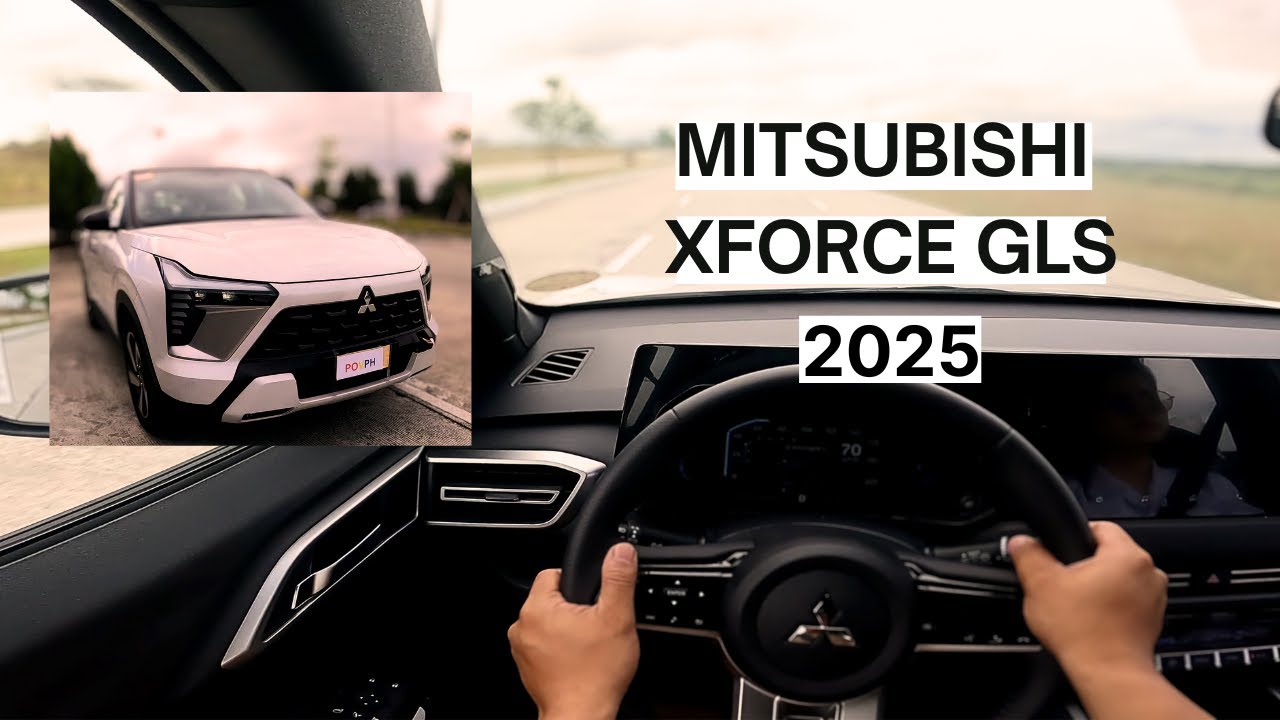 Here's a quick drive of the Mitsubishi Xforce 2025 GLS AT | POV DRIVE