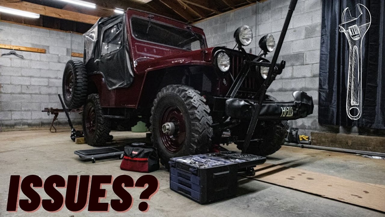 ОСНОВНЫЕ ПРОБЛЕМЫ: Проблемы с моим Jeep Willys CJ2A 1946 года выпуска (прокладка головки блока ци...