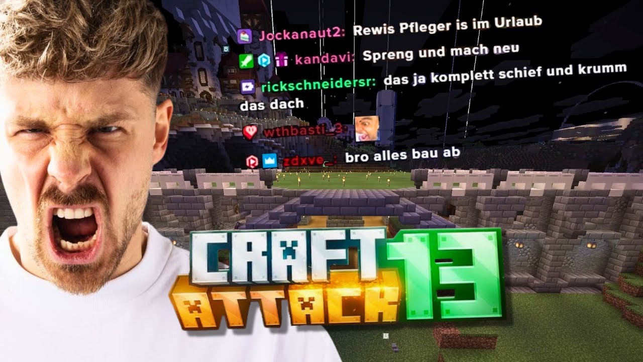 REWI geht KOMPLETT CRASHOUT beim BASEBAU! | Craft Attack 13 Folge 9 | Uncut