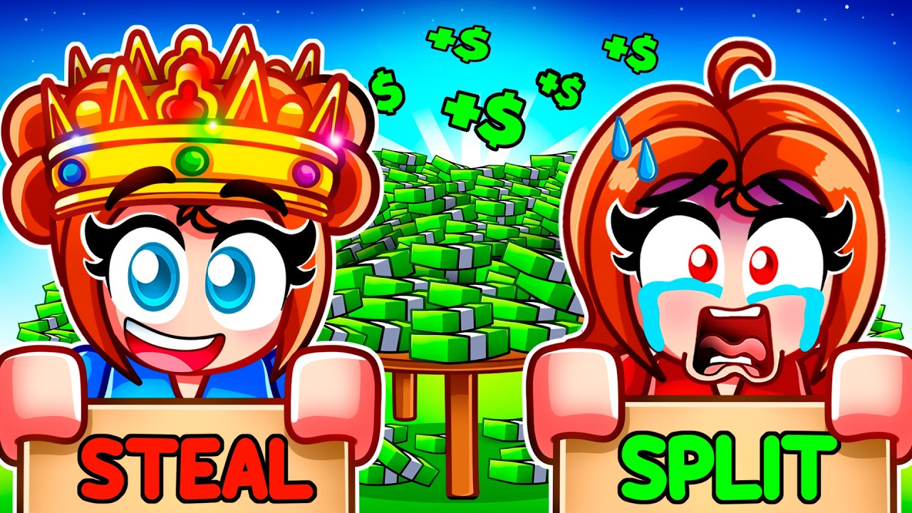 ROBLOX SPLIT OR STEAL..