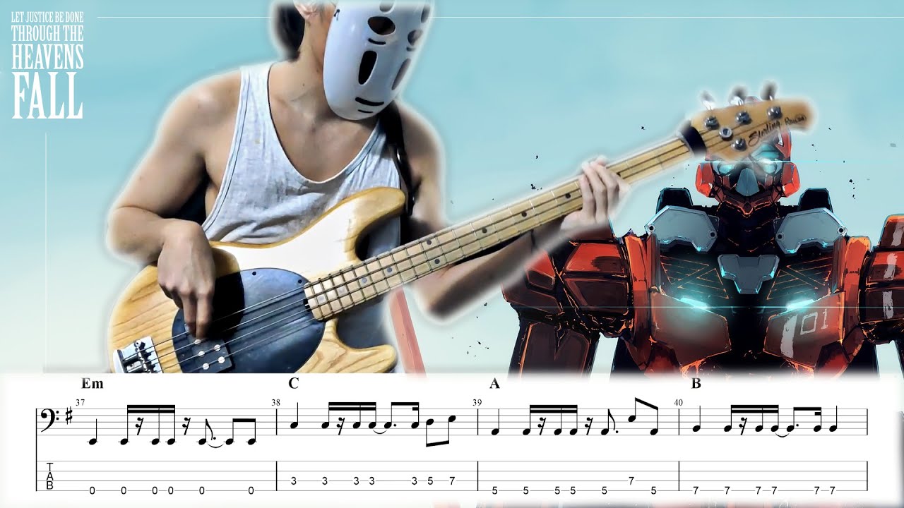 Aldnoah Zero OST - aLIEz - Bass Cover 貝斯@Tab download@付谱下载