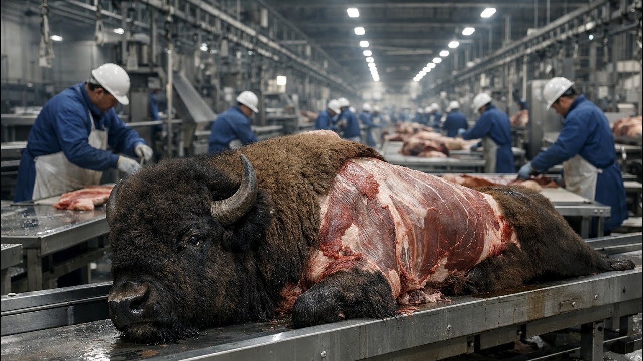 Inside a Bison Leather Factory: How Raw Hides Are Turned into Luxury Fashion (Full Process)