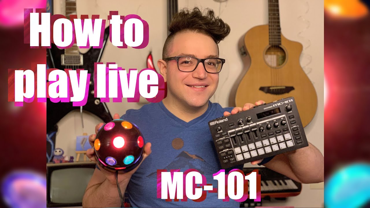Performance Breakdown on the Roland MC-101 (Live Techno)