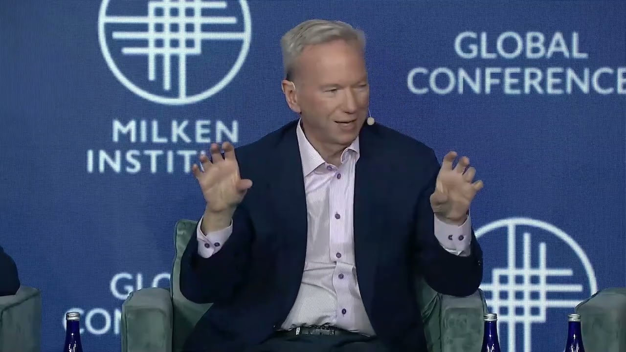 Innovation, Investment, and Partnerships: Eric Schmidt at Milken 2026