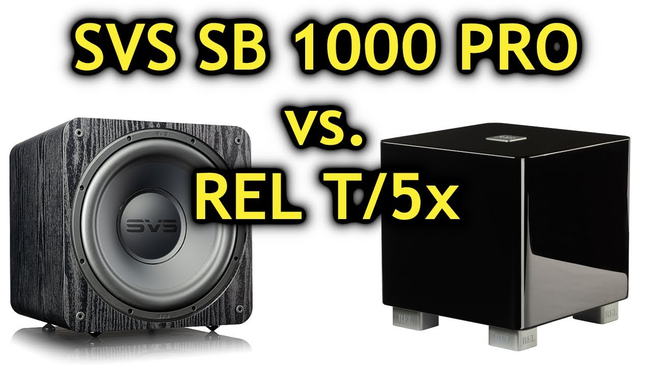 Обзор сабвуферов SVS SB-1000 Pro против REL T/5x в двухканальной системе