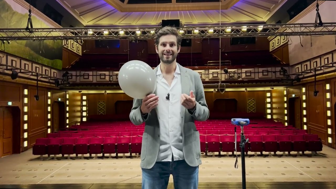 Messung der Nachhallzeit - Luftballoon