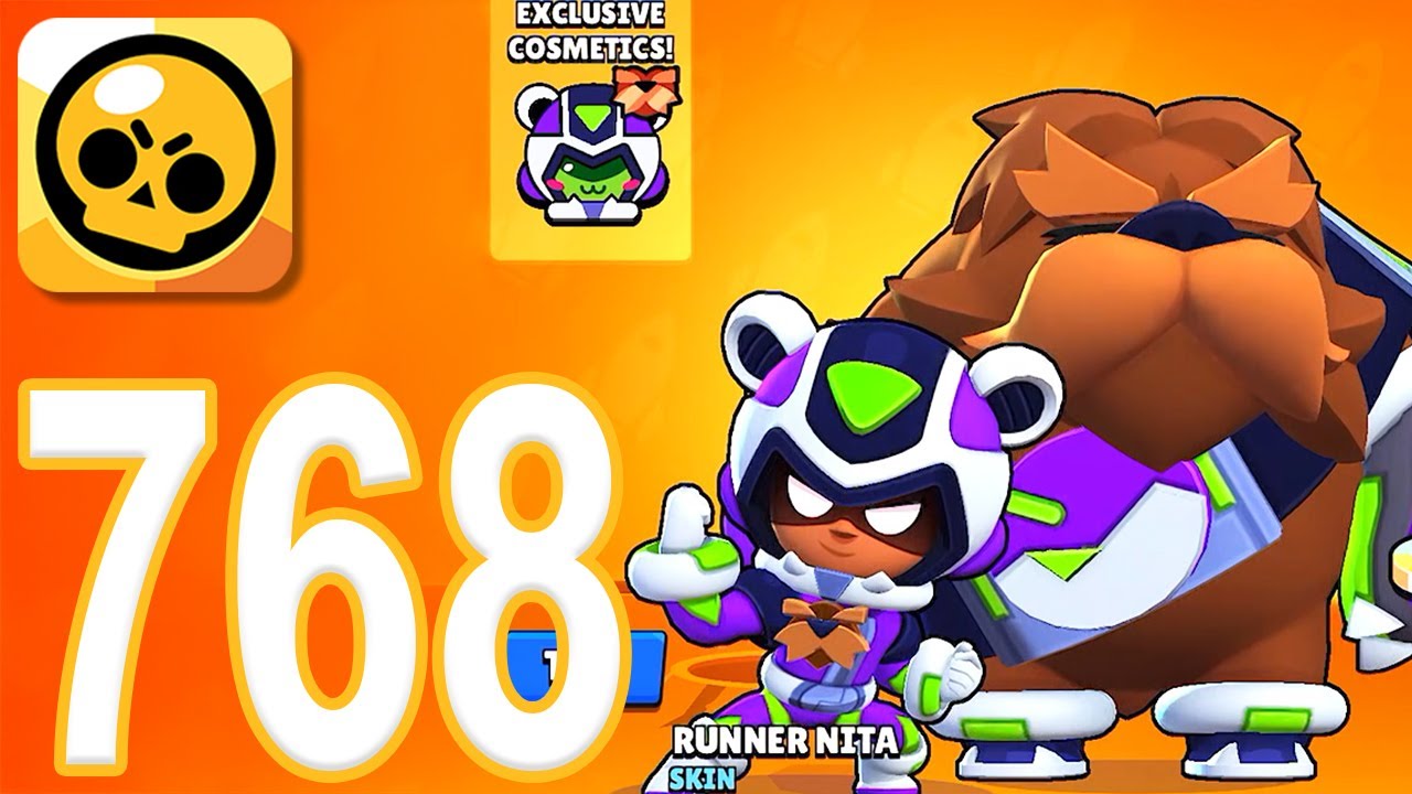 Brawl Stars - Gameplay Walkthrough Part 768 - Runner Nita (iOS, Android)