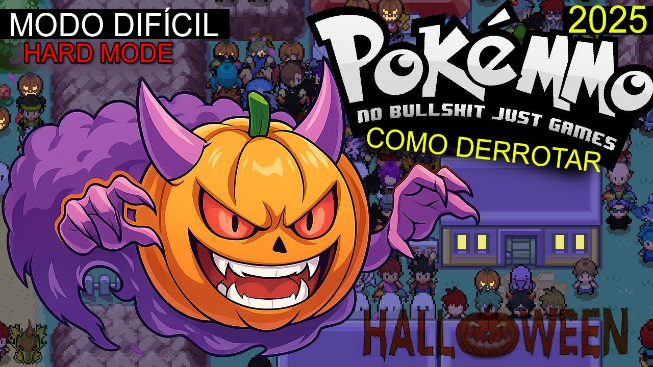 DERROTANDO A ABÓBORA | HALLOWEEN  POKEMMO!