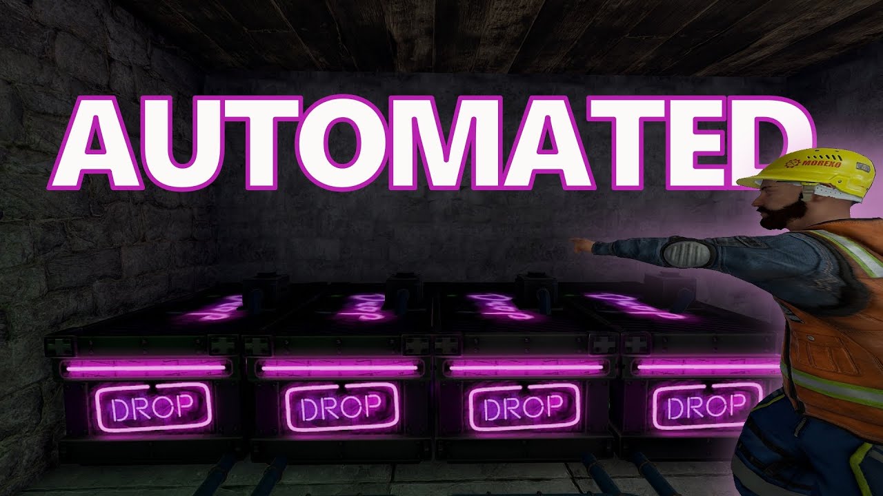 Automated Drop Chest - Don't waste time sorting - Go PVP