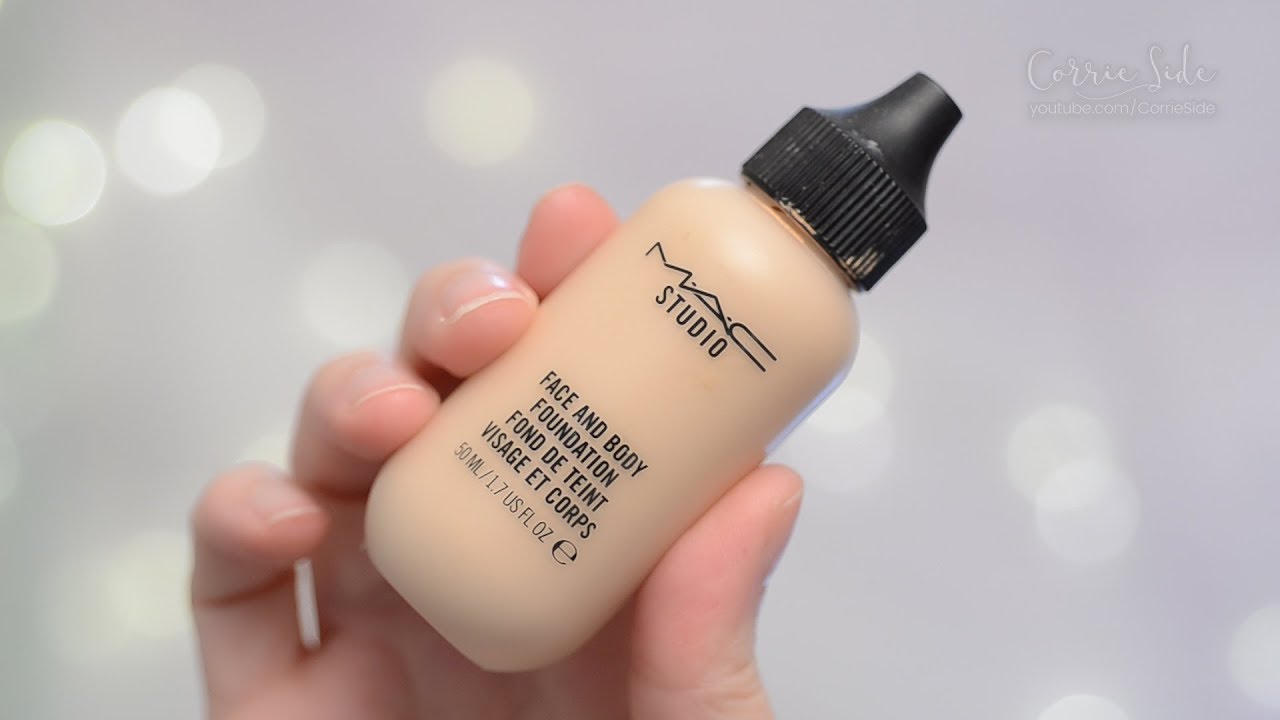 MAC Face and Body Foundation 12hr Wear Test & Review | CORRIE V