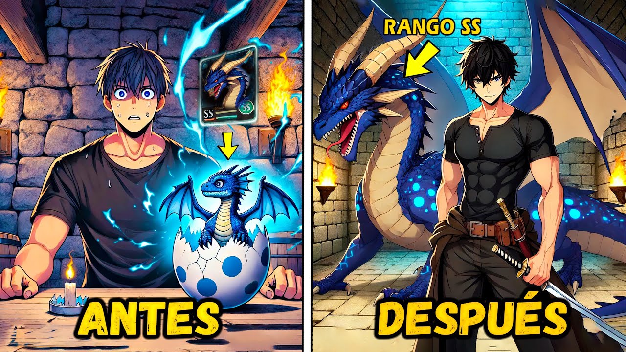 Niño Pensó Que Era Un Huevo De Dragón Ordinario, Pero Era Un Dragón Legendario De Rango SS | Manhwa