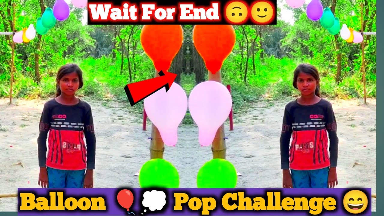 New Activities Game Challenge || लड़कियों का सबसे Best खेल Balloon popping