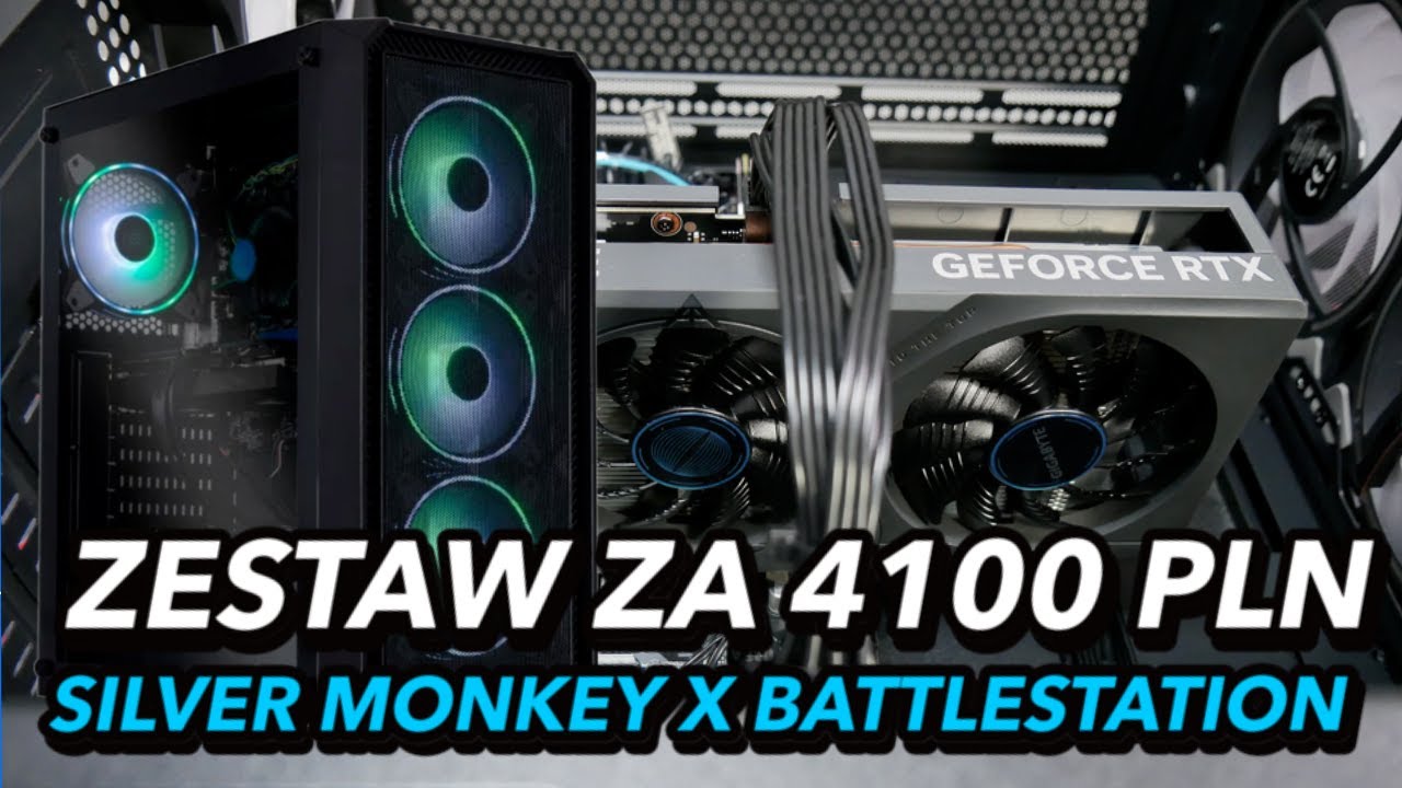 Test gotowego zestawu komputerowego ze sklepu X-KOM.PL za 4100 PLN - Silver Monkey X Battlestation