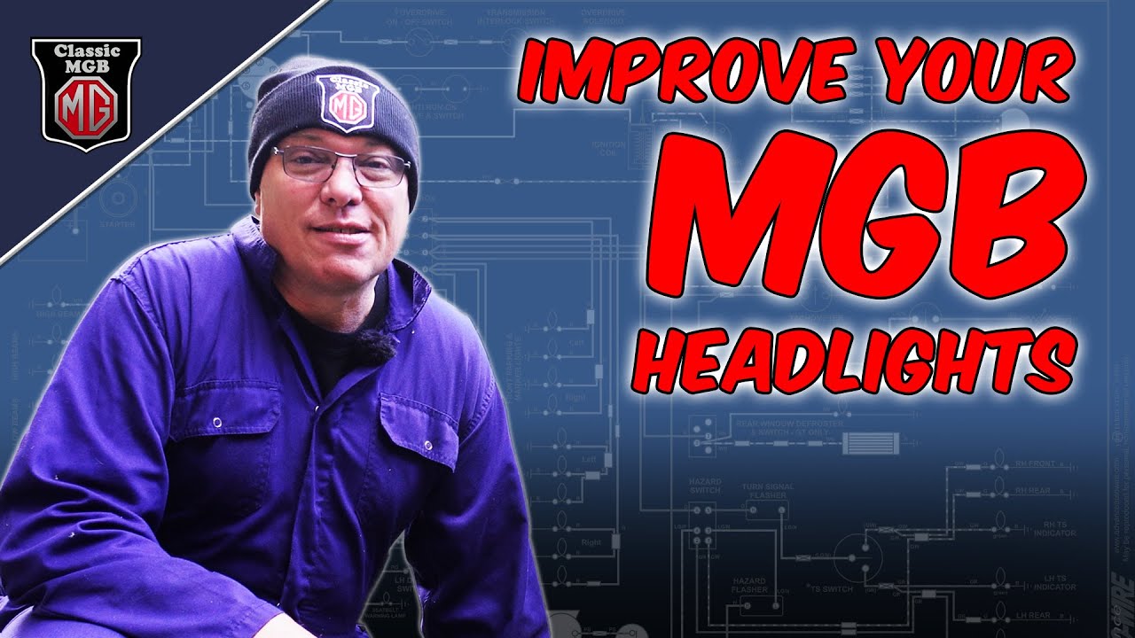 IMPROVE YOUR MGB HEADLIGHTS | INSTALLING RELAYS