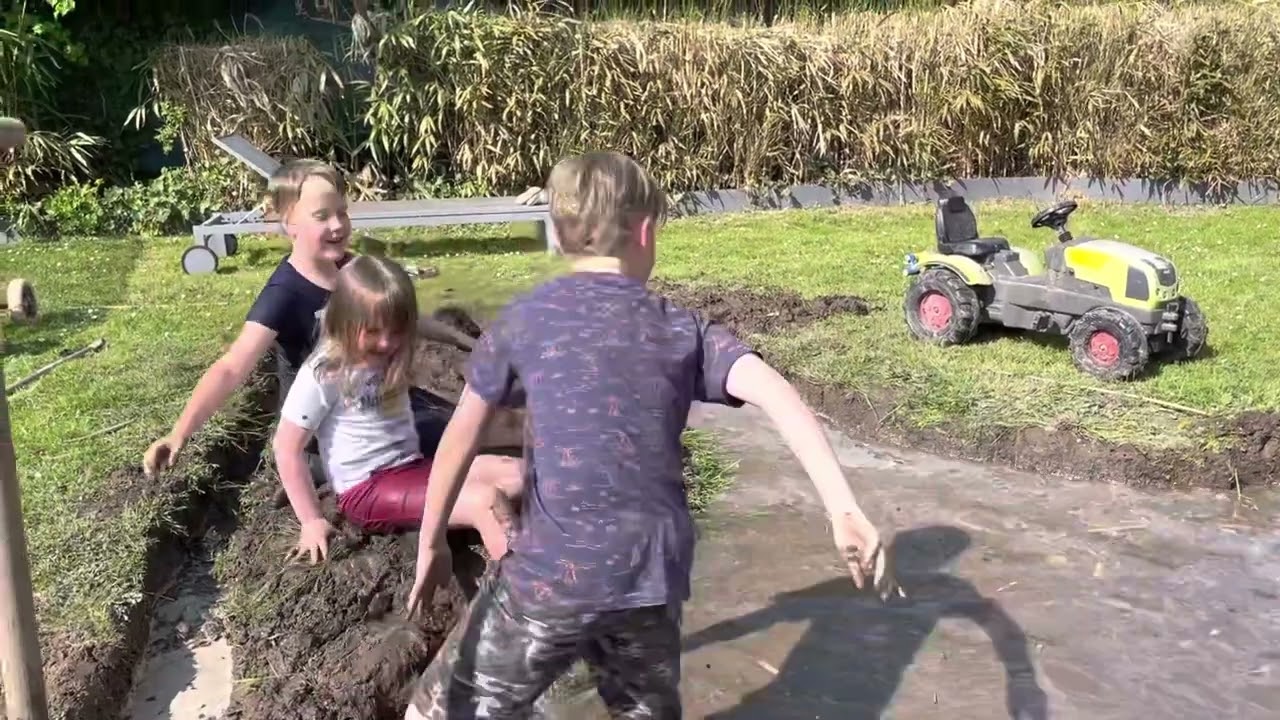 Onze nieuwe moddermonsterpoel