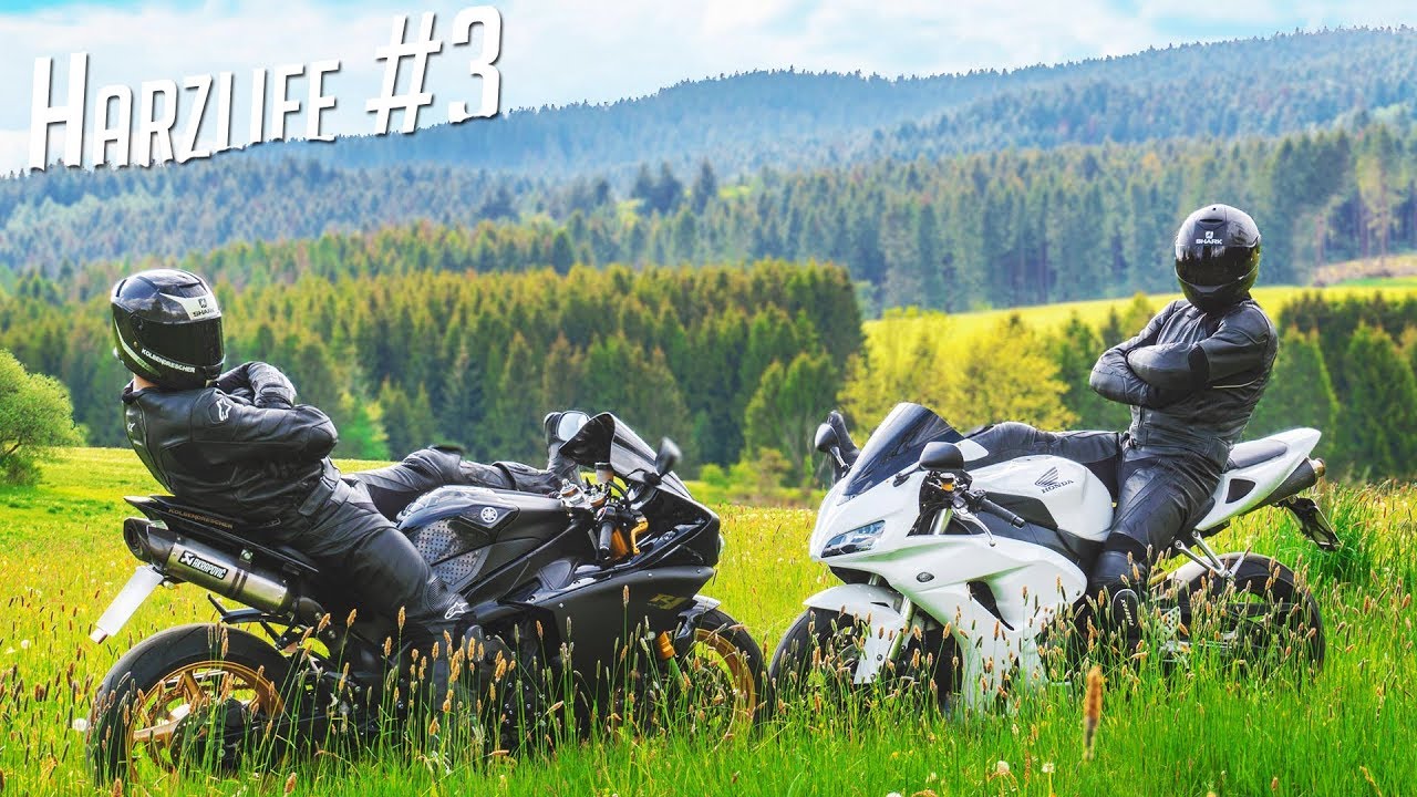 Harzlife #3 2k19 || R1 // CBR1000 // FMX650 // Kurvenballern