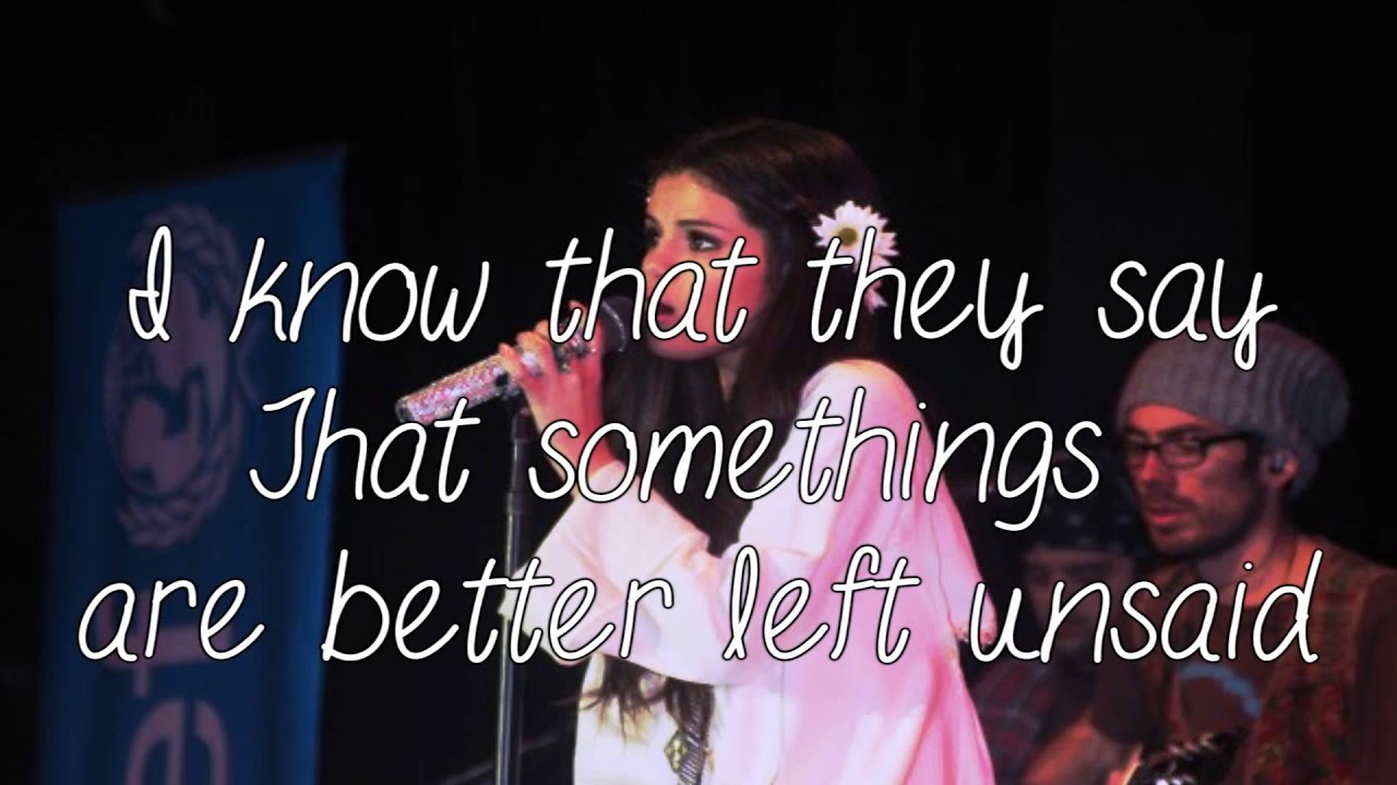 Selena Gomez & the Scene - Cry Me A River (Lyrics) (Cover)