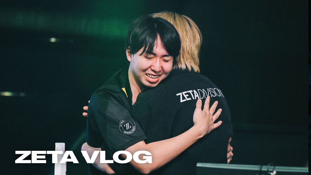vs T1 & VL // さすがに涙めっちゃ出たわ | ZETA DIVISION VLOG