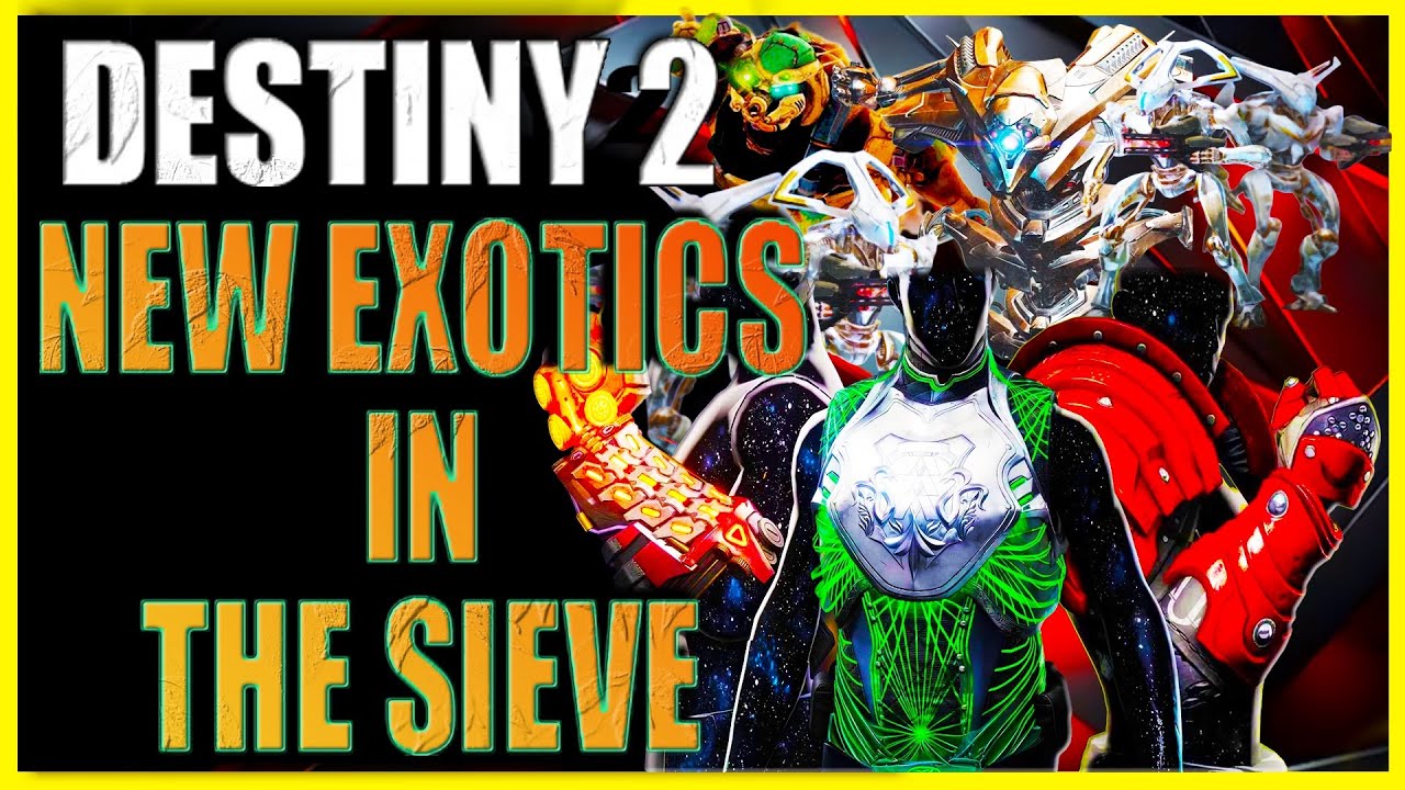 How to Get NEW Edge of Fate Exotics in The SIEVE