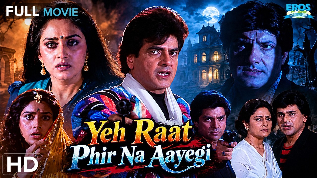 यह रात फिर ना आएगी (Yeh Raat Phir Na Aayegi) ❤️ | Jeetendra, Meenakshi | Full Bollywood Hindi Movie