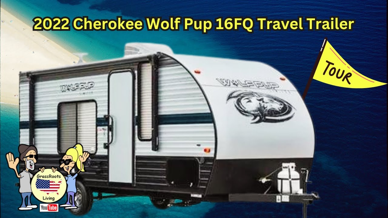 Step Inside The 2022 Cherokee Wolf Pup 16fq Travel Trailer With This Rv Tour!