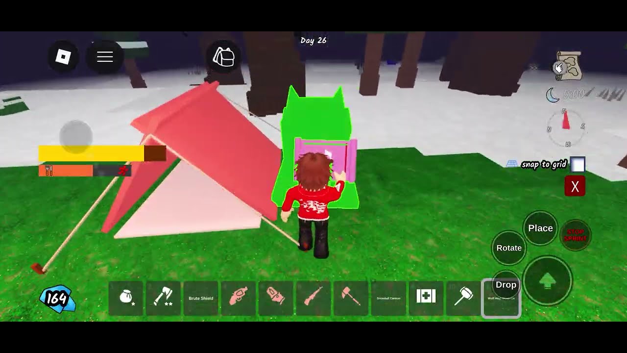 We survived 99 nights in the forest #roblox