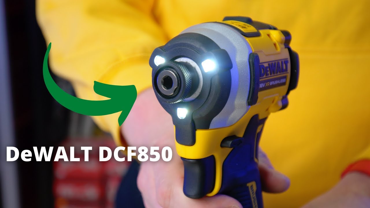 DeWALT DCF850 akumulatorowa zakrętarka udarowa 18V