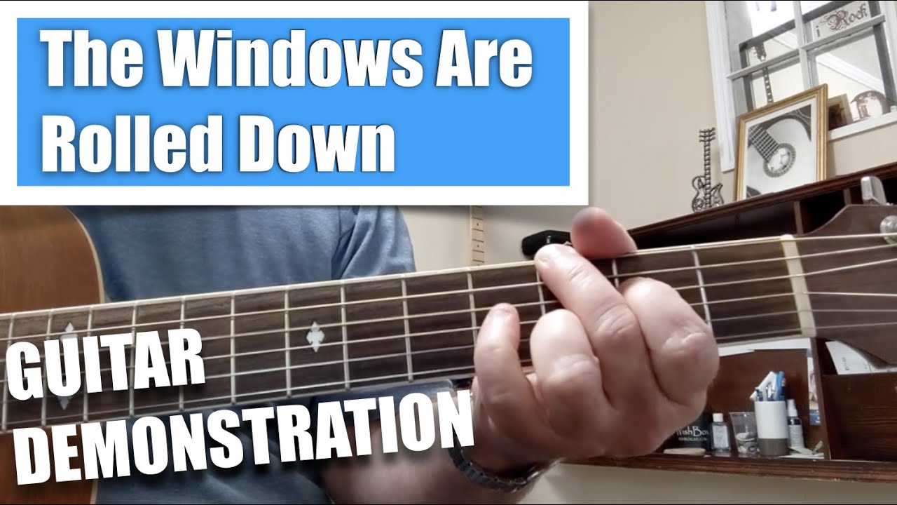 Как играть «Windows Are Rolled Down» на гитаре от Амоса Ли: демонстрация положения руки на грифе
