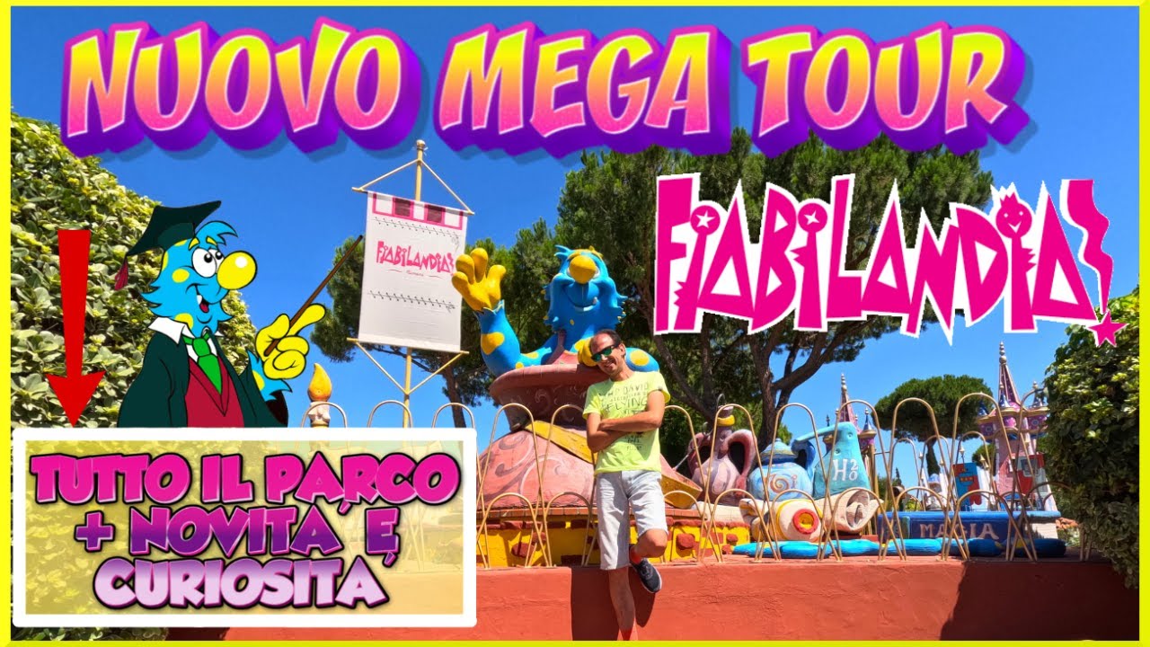 FIABILANDIA a RIMINI novità 2024 e NUOVO MEGA TOUR della PICCOLA DISNEYLAND ITALIANA