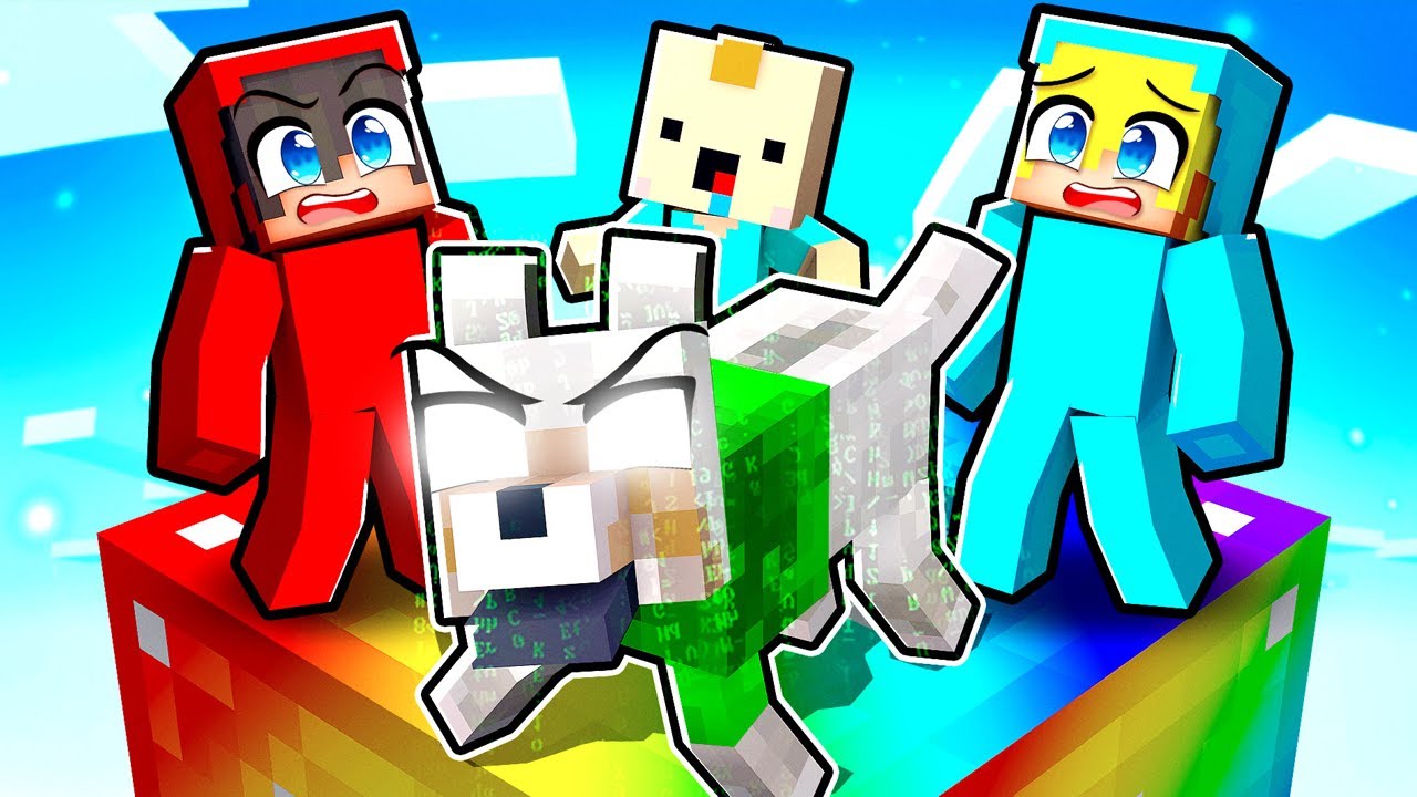 JESTEM OP PIESKIEM na 100 LOSOWYCH WARSTWACH na JEDNYM CHUNKU w Minecraft!