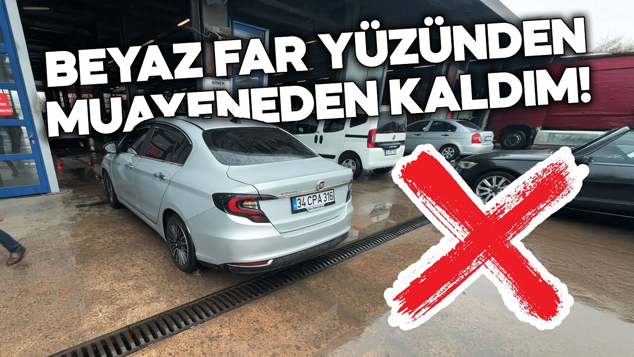 BEYAZ FAR YÜZÜNDEN MUAYENEDEN KALDIM!