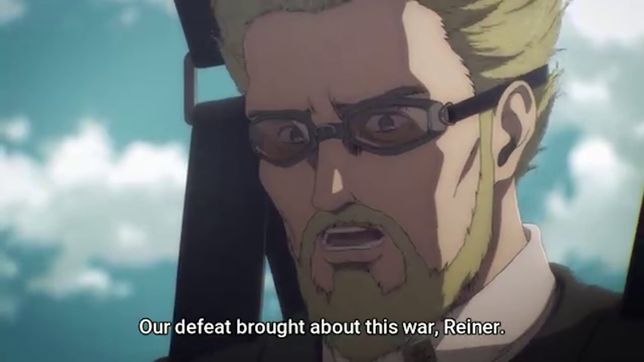 Attack on Titan EPIC Armored Titan and Beast Titan Fight Scene | Attack on Titan Final Season 4 Ep 1