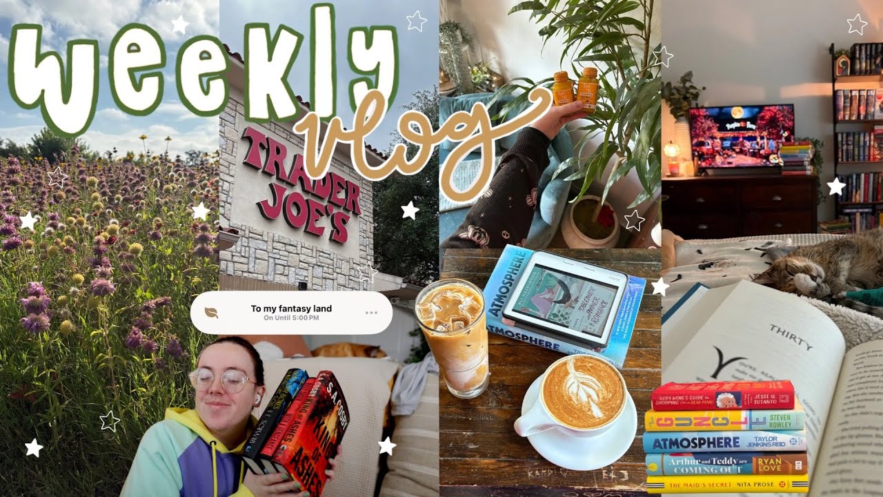 24hr reading challenge, 6 star reads, & I love crying at books 🪐🚀✨ WEEKLY VLOG