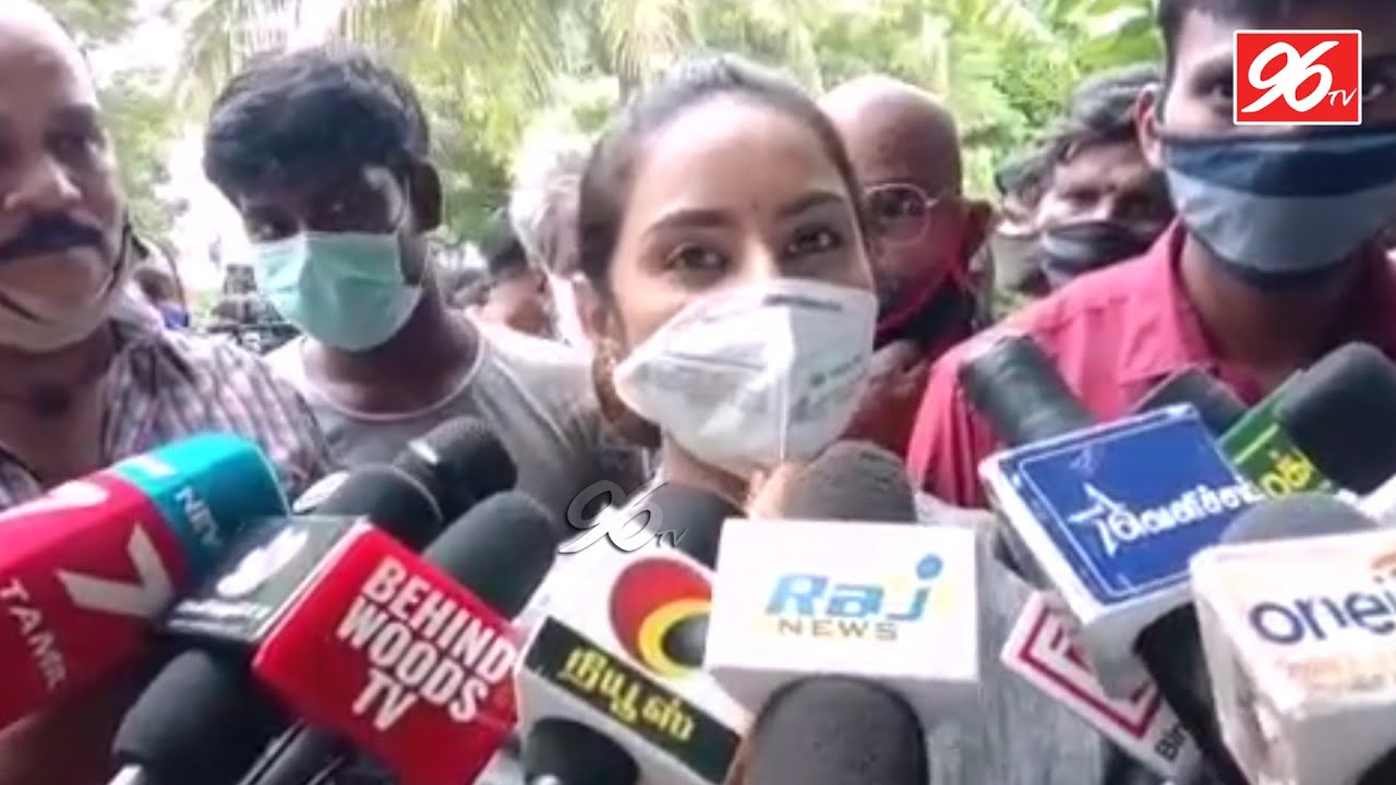 Actress Sri Reddy Emotional Words about SP Balasubrahmanyam | SPB | 96tv Tamil