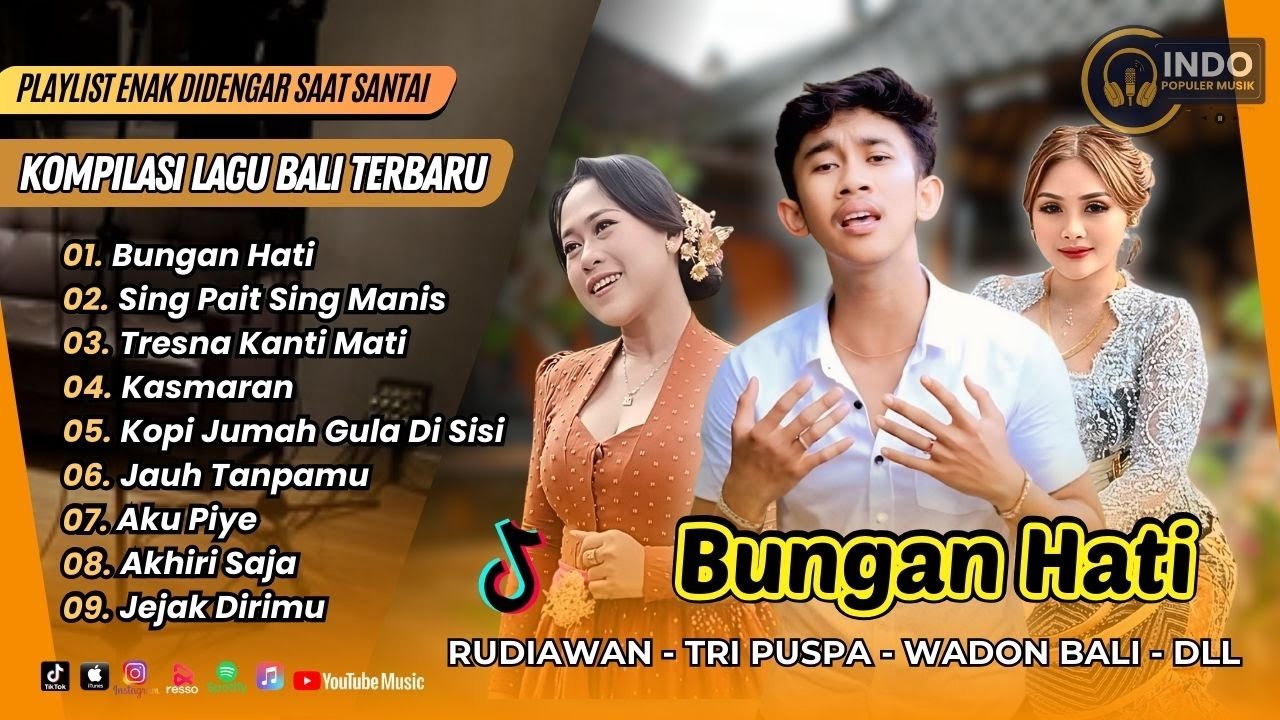 BUNGAN HATI - Rudiawan | KASMARAN | KOPI JUMAH GULA DISISI || LAGU BALI VIRAL TERBARU