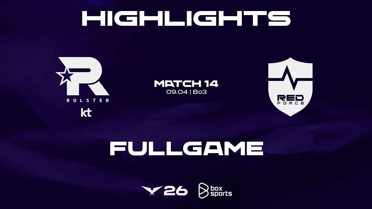 FULL HIGHLIGHTS KT vs NS | MATCH 14 | 2026 LCK | 04.09.2026