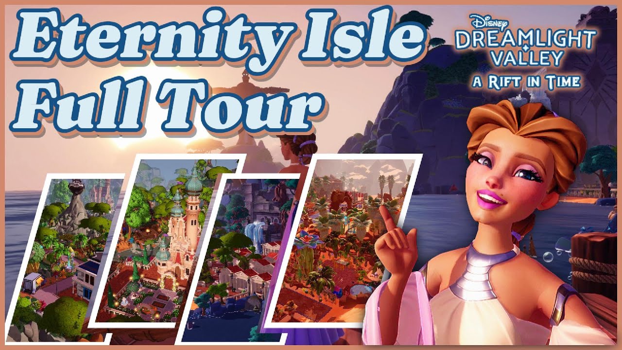 Полный тур по острову Вечности | Разлом во времени | Disney Dreamlight Valley
